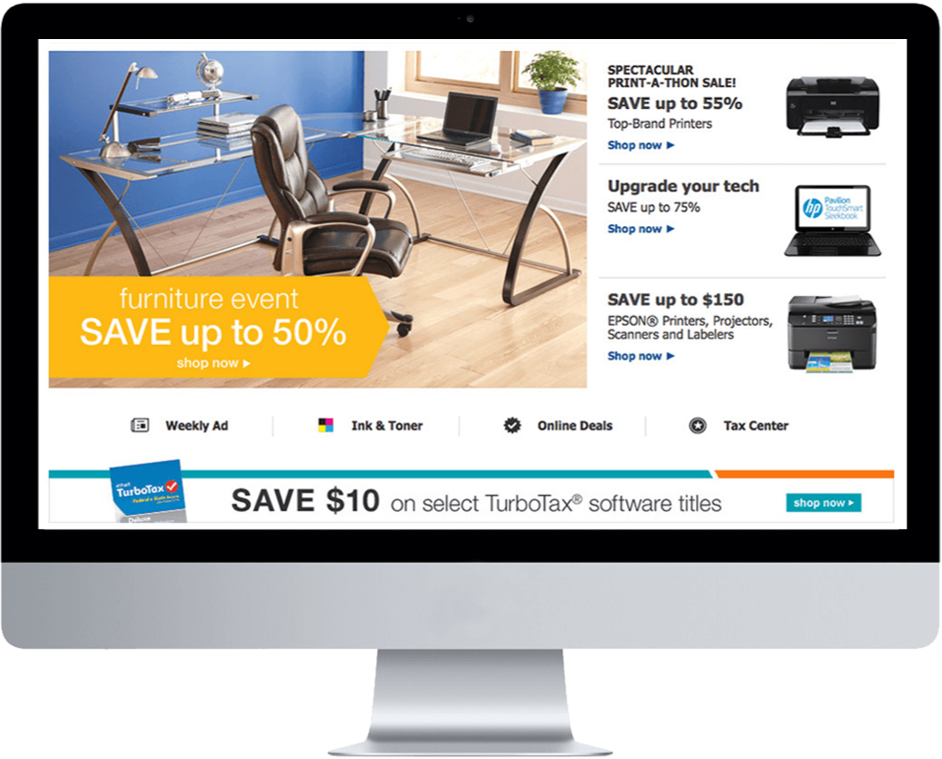 OfficeMax Homepage