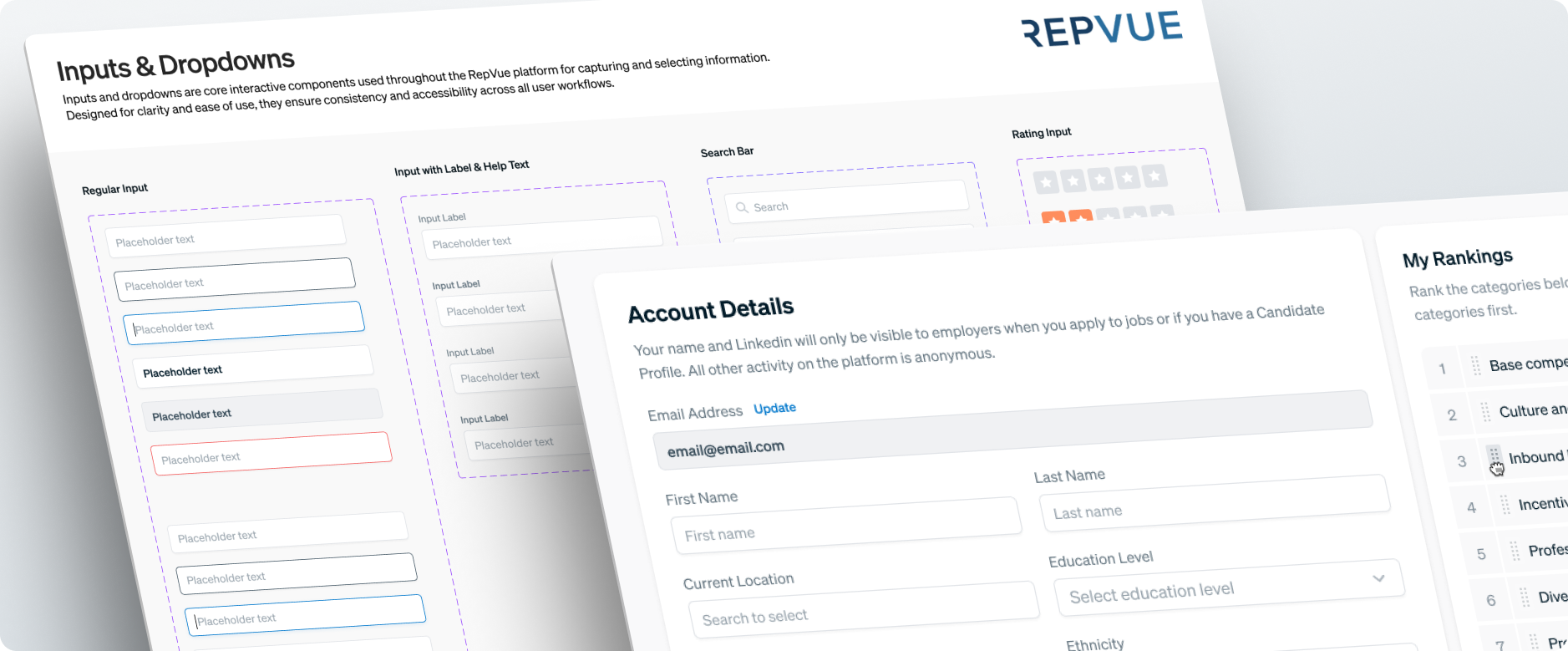 RepVue Design System